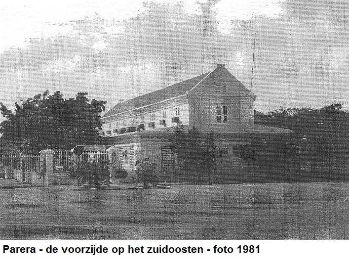 18. Parera voorzijde op het zuidoosten 1981